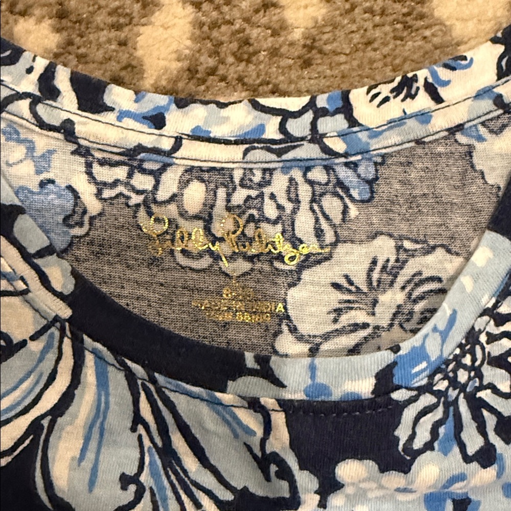 Lilly Pulitzer Girls Mini Cody Cotton Dress size L - Picture 3 of 6